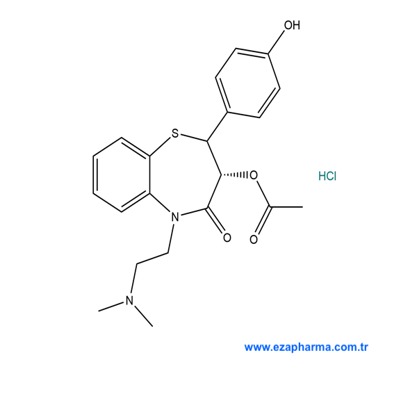 Diltiazem Impurity C / O-desmethyl Diltiazem