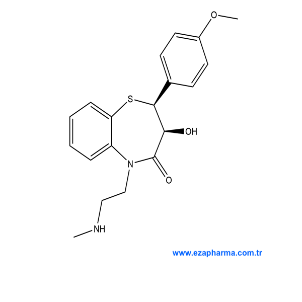 Diltiazem Impurity G/N-Desmethyl desacetyl Diltiazem HCl