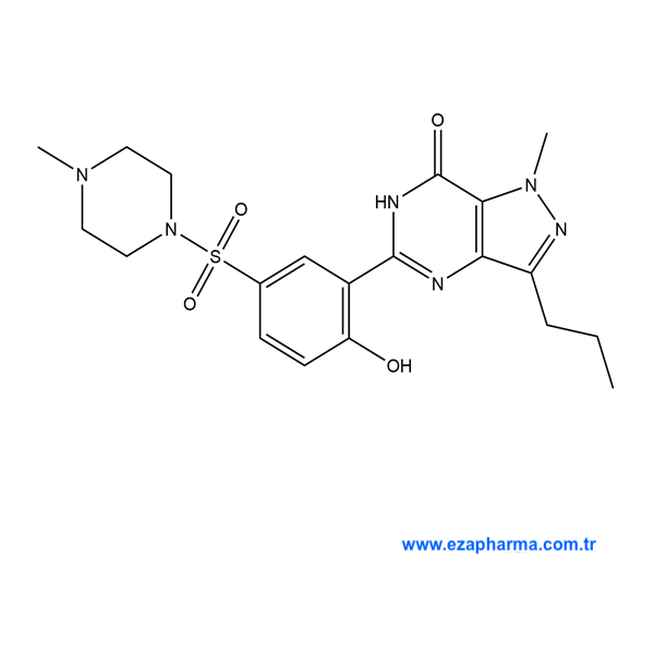 Sildenafil O-desethyl